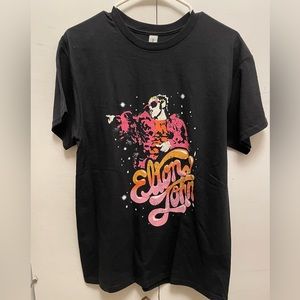 Elton John Vintage Graphic Printed Tee